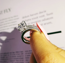 Load image into Gallery viewer, KYLIE Sterling silver ring set