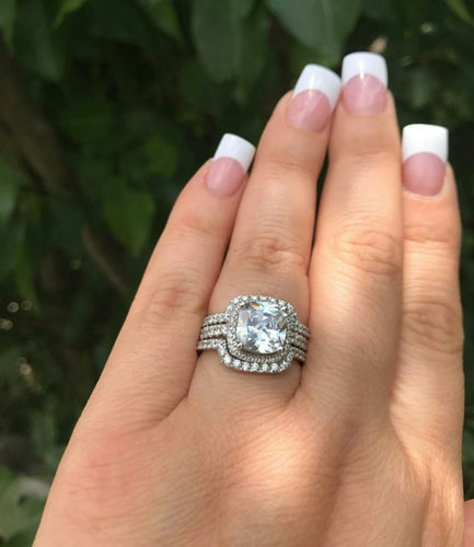 NAOMI Sterling silver handcrafted ring set