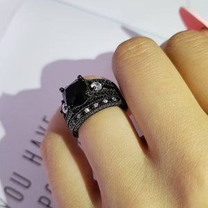 ANDALUSIA ring set in Black