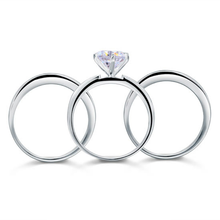Load image into Gallery viewer, SHEEBA Sterling Silver ring set