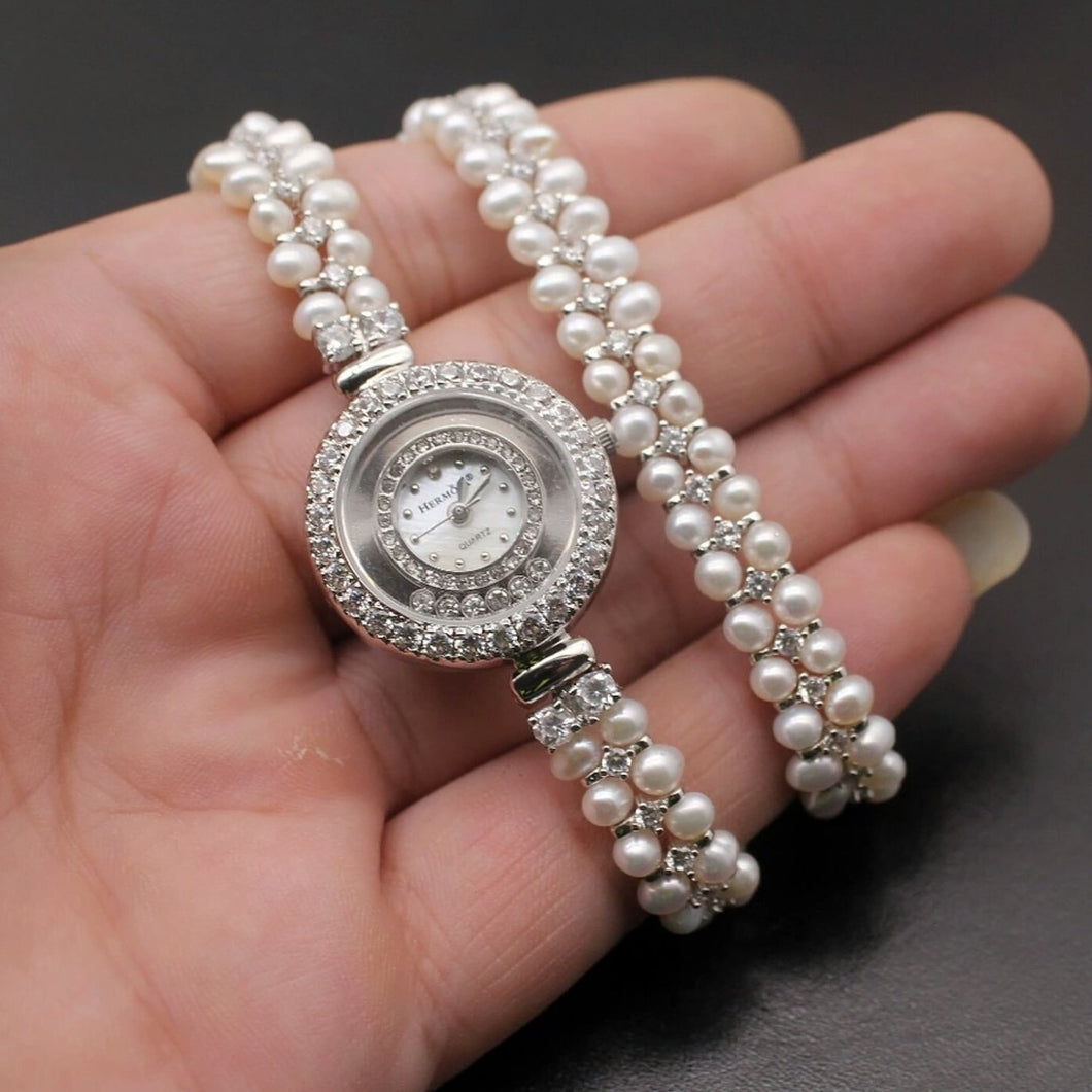 FEDA Sterling silver bracelet watch