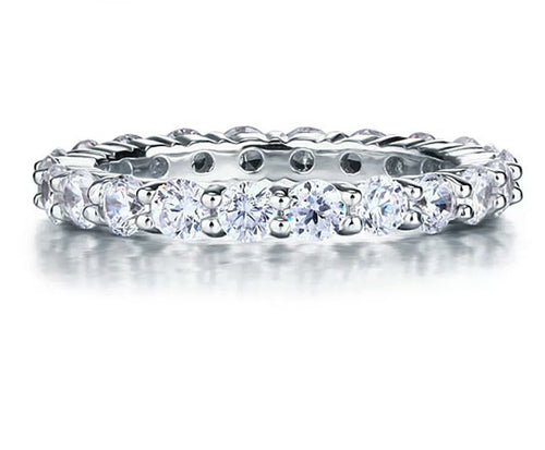 SYLVIA Sterling silver band