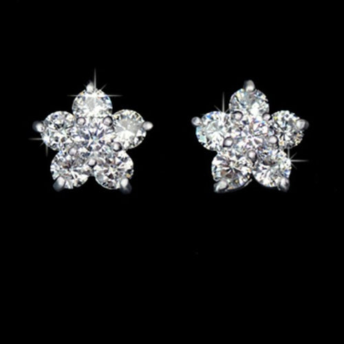 BRINLEY cz stud earrings