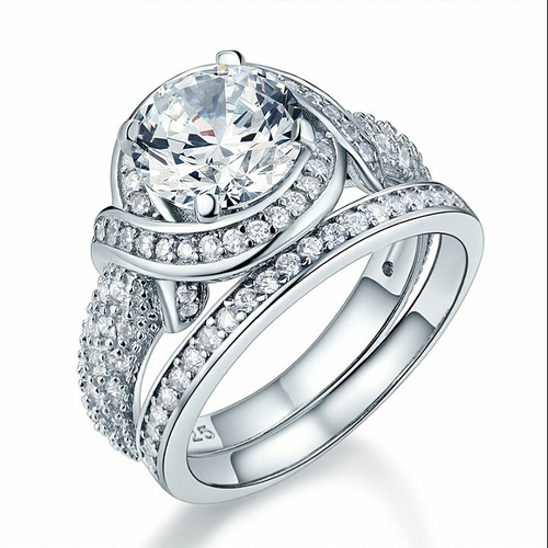 GISELLE sterling Silver Ring Set