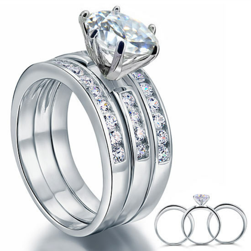 SHEEBA Sterling Silver ring set