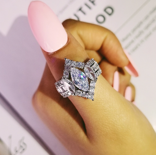 ISIDORA Silver Filled Ring