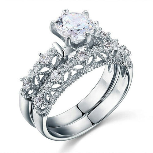 ELLA Sterling Silver ring set