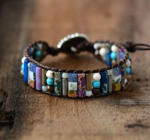 BERYL Handmade Leather Bracelet