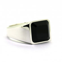 Load image into Gallery viewer, GABRIEL Mens handcrafted sterling silver ring