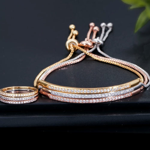 HADYA bracelet & ring set