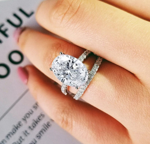 JOLIE Sterling silver ring set