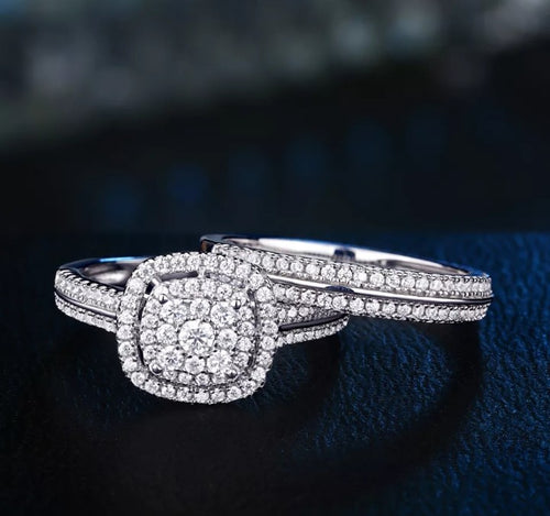 SEMRA sterling silver ring set